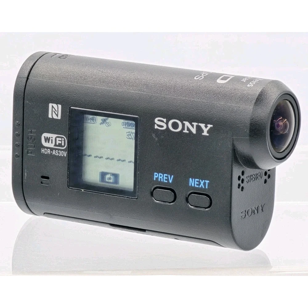 Sony HDR-AS10 Camcorder ONLY Black - TESTED - No SD Card or Micro USB Included